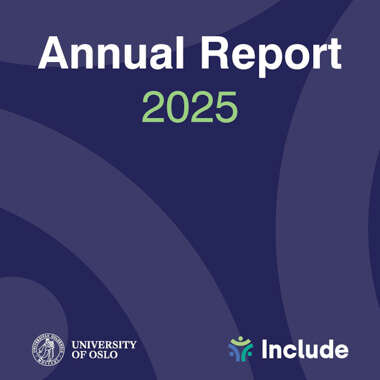 Annual report front page