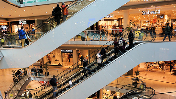 shopping centre