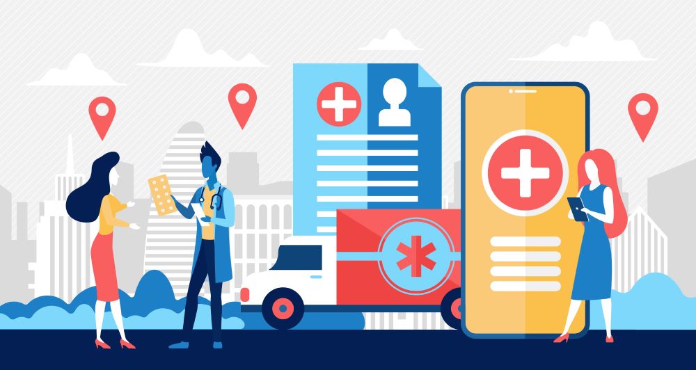 people using digital health services
