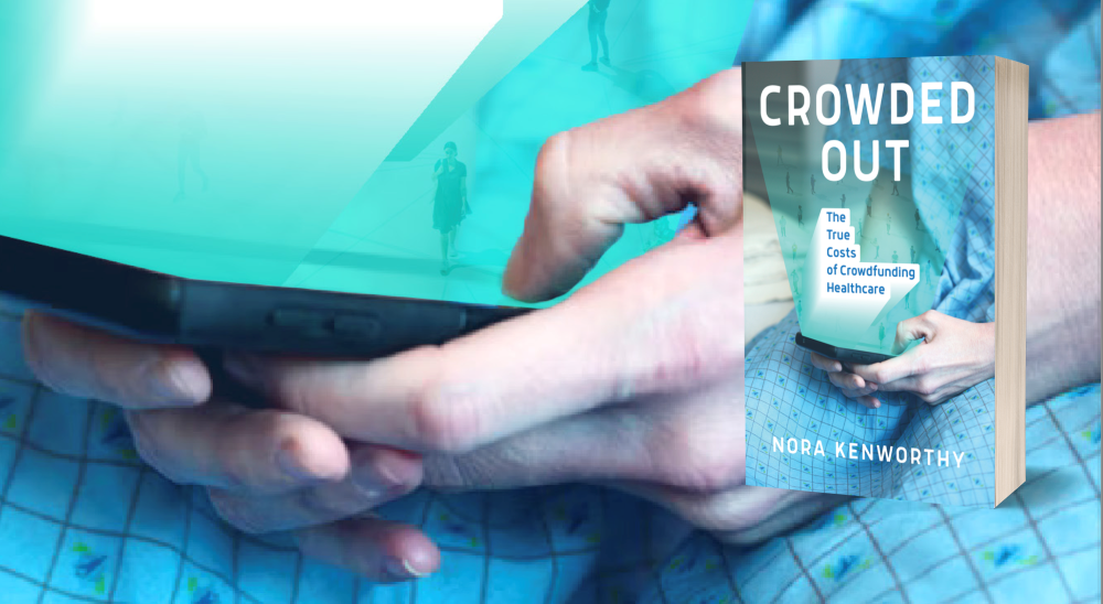 Front cover of Nora Kenworthy's new book titled Crowded Out