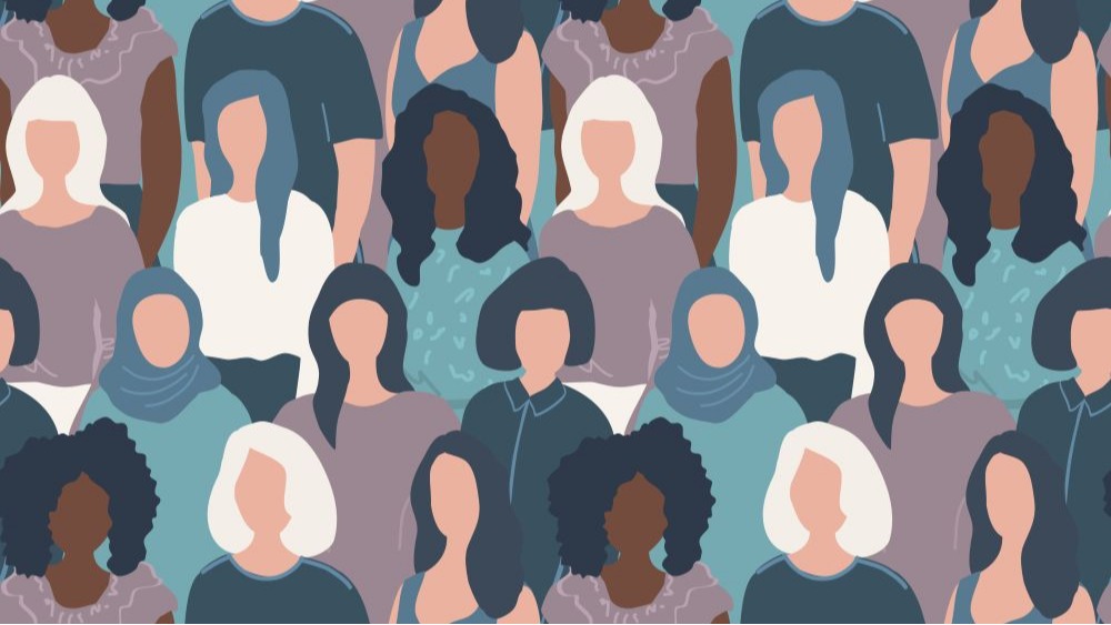 crowd of women